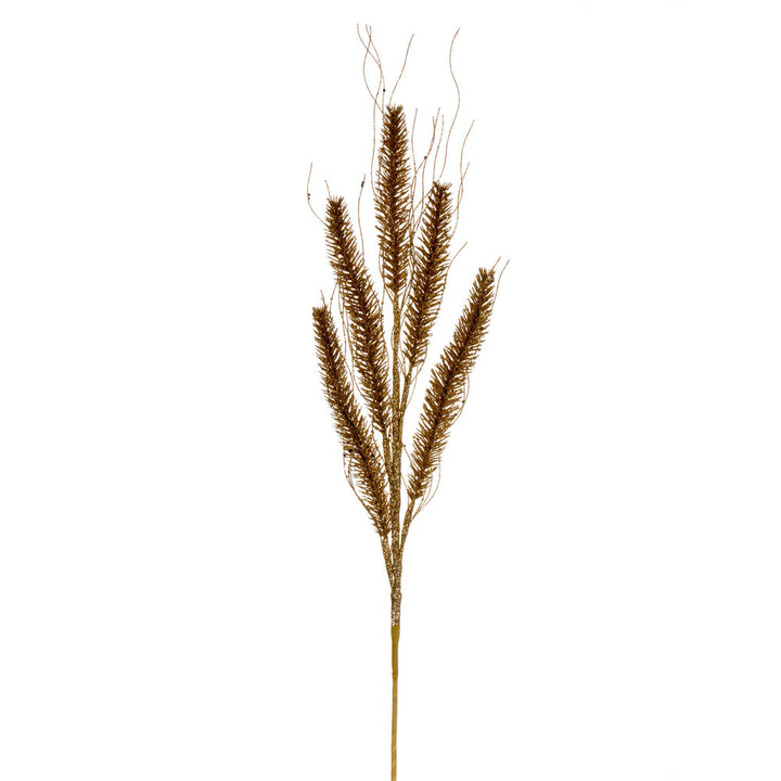 30" Wheat Glitter Spray