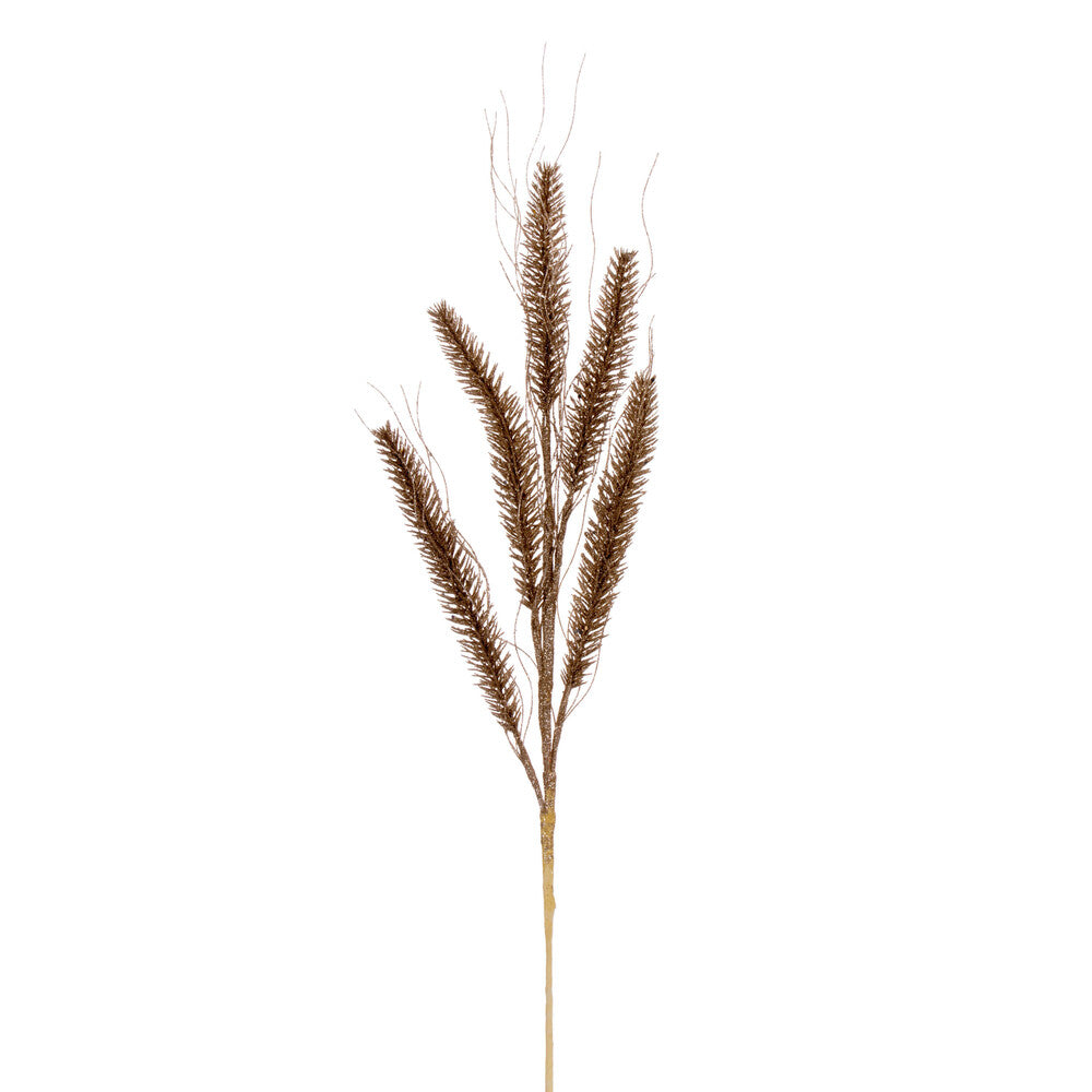 30" Wheat Glitter Spray
