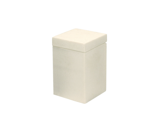 Morocco Jar with Lid - Stone