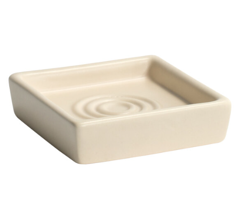 4" Square Morocco Dish - Stone