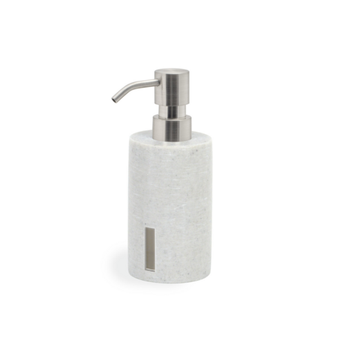 10 oz Miami Pump - Cement Grey with Mirrored Top