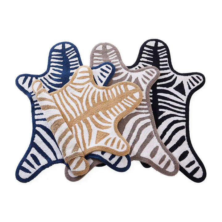 Reversible Zebra Bath Mat