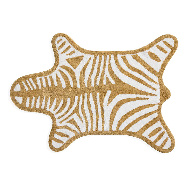 Reversible Zebra Bath Mat