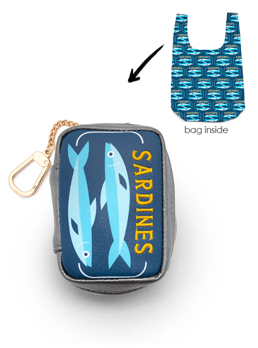 Sardine 2 in 1 Bag Charm + Shopper Bag