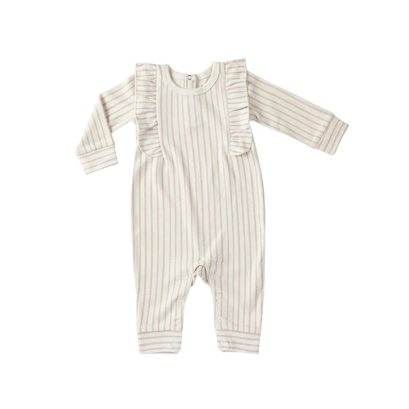 Ruffle Romper Stripes