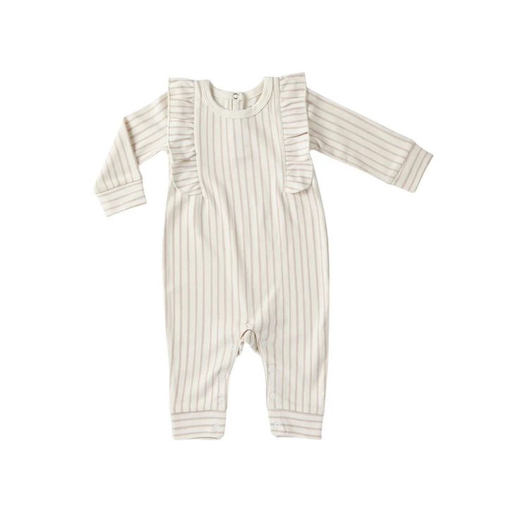 Ruffle Romper Stripes