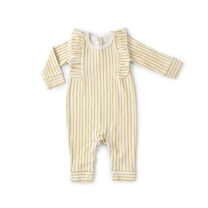 Ruffle Romper Stripes