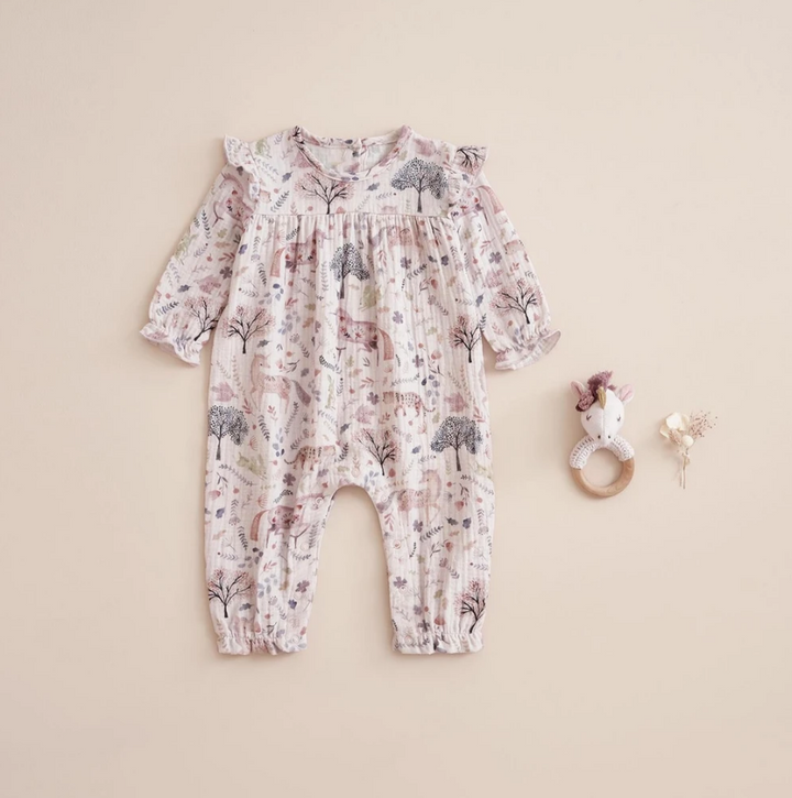 Floral Print Jumpsuit