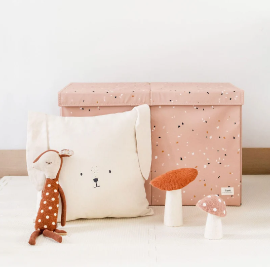 Recycled Fabric Toy Chest