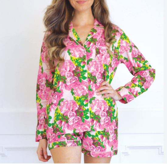 PJ Set Rose Garden