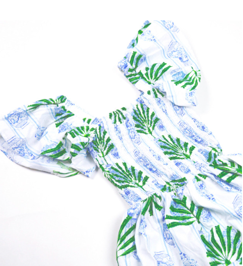 Sleep Dress Ginger Jar Palms