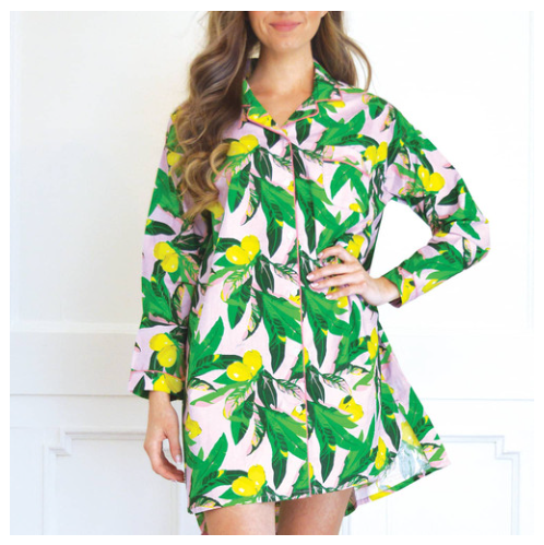 Sleep Shirt Lavender Lemon