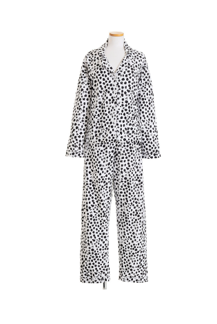 PJ Dalmatian Flannel