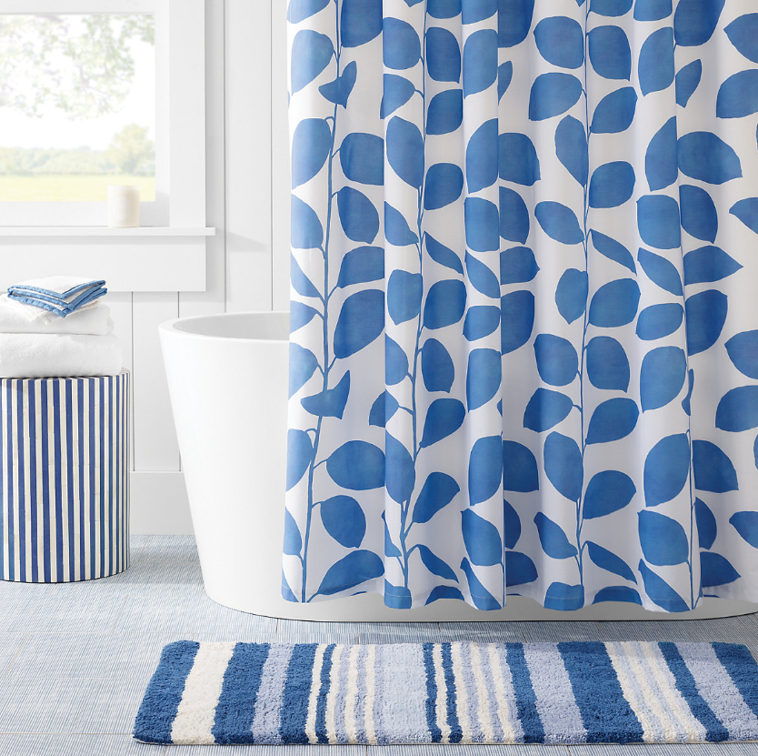 Bath Rug Glen View Blue