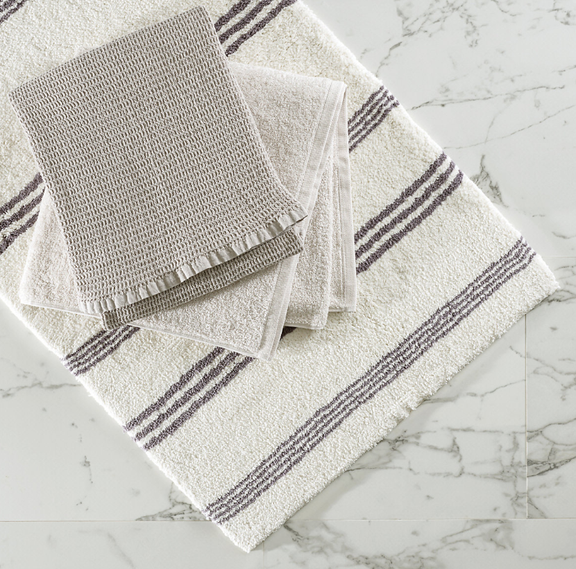 Bath Mat Rowe Stripe