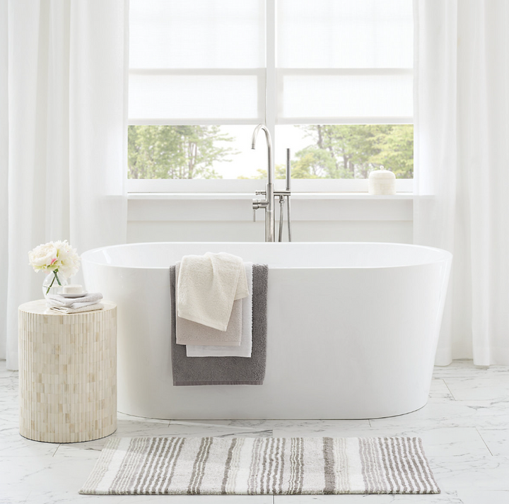 Bath Rug Gradation Stripe
