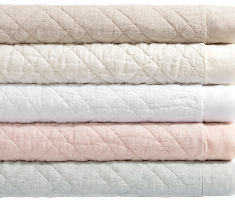 Washed Linen Coverlet