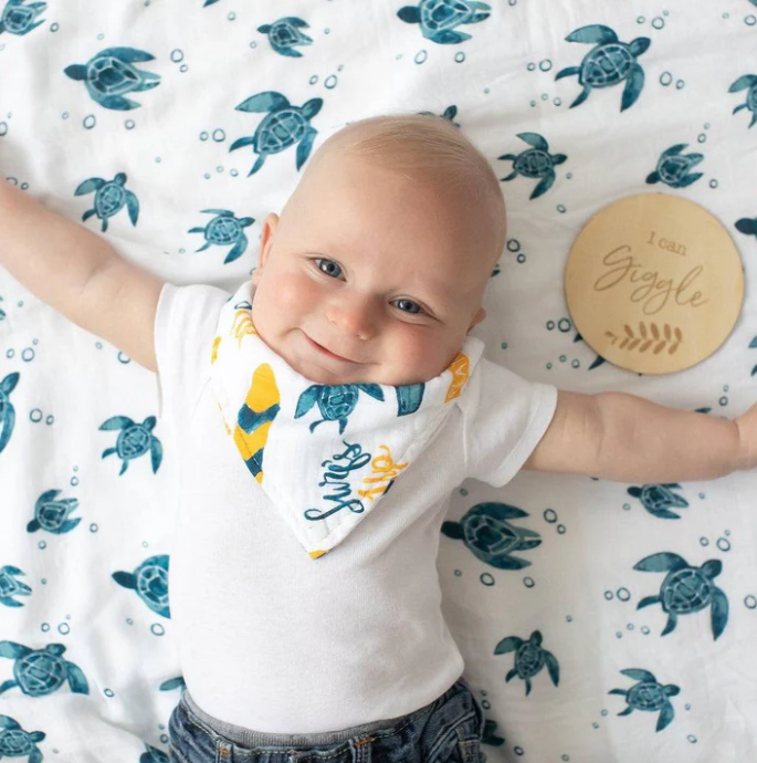Baby's Firsts 12 piece Set Wooden Sayings Disc