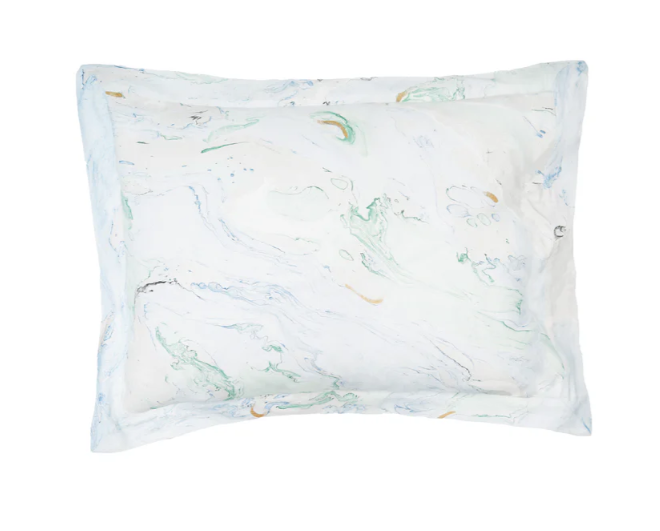 Marble Sea Glass Sham