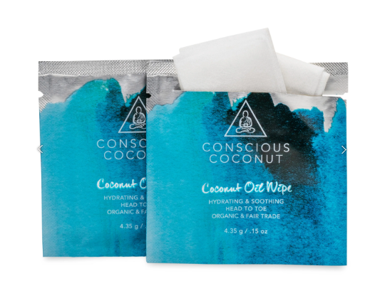 Biodegradable Coconut Oil Wipes