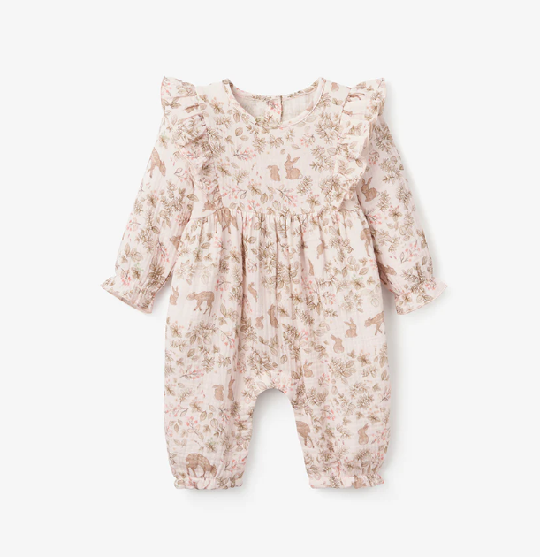 Bunny Print Jumpsuit