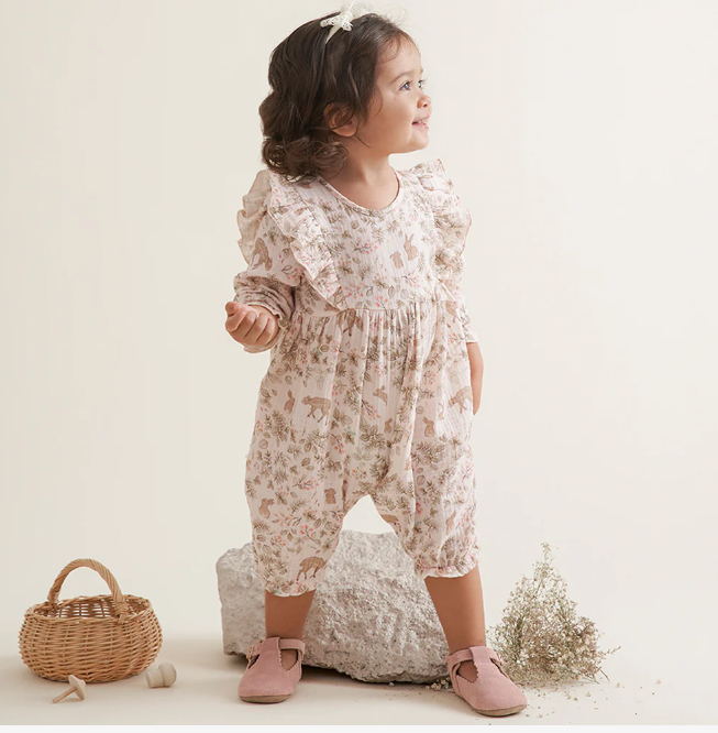 Bunny Print Jumpsuit