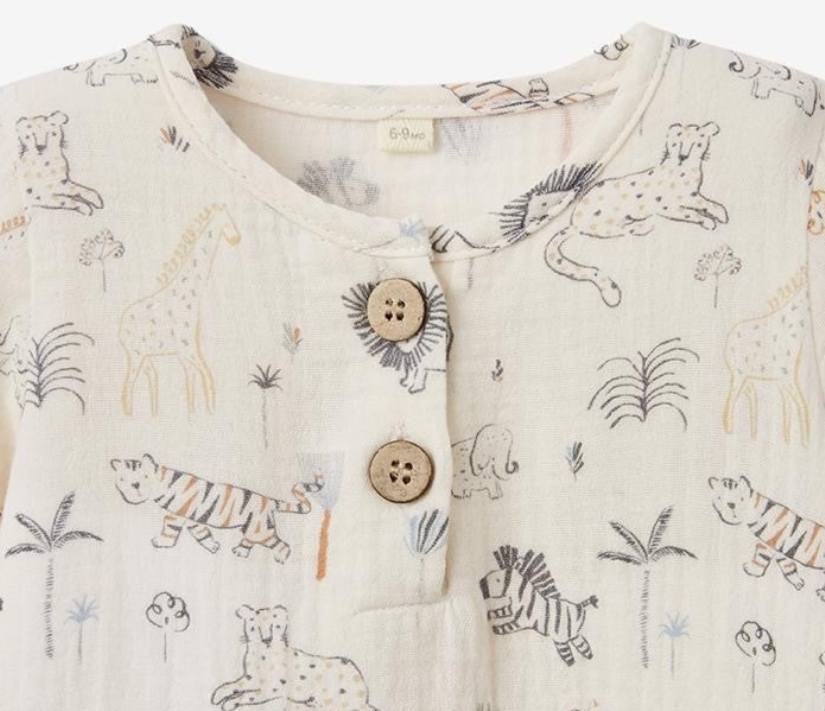 Jungle Print Jumpsuit