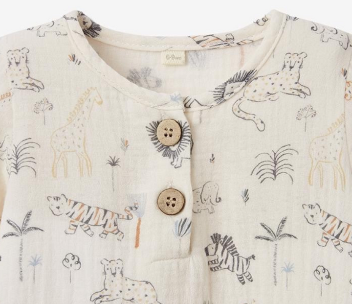 Jungle Print Jumpsuit
