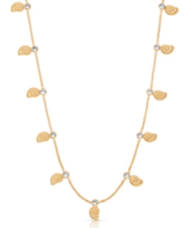 Nautilus Shell Charm 18K Necklace