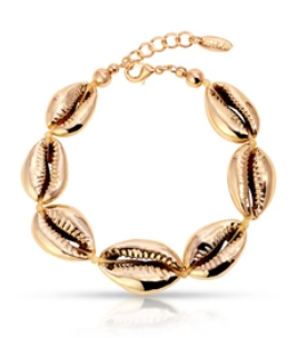 Seven Seas Shell 18K Bracelet