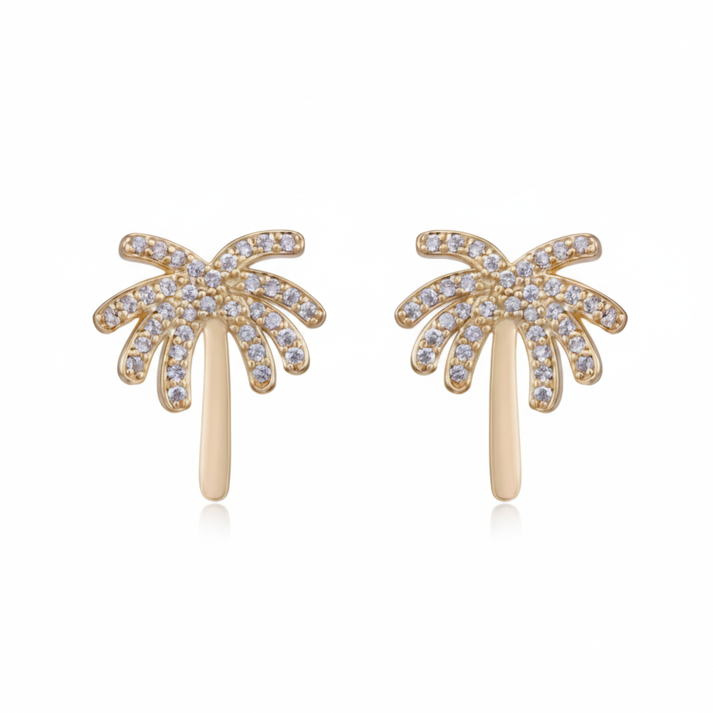 Palmaste Stud Earrings