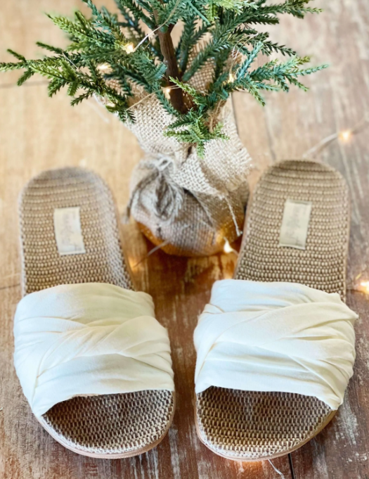 Hemp Bamboo Slide Slippers