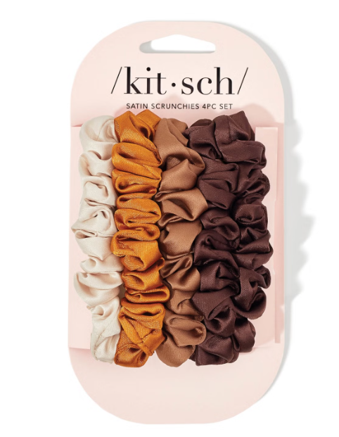Satin Petite Scrunchies Set