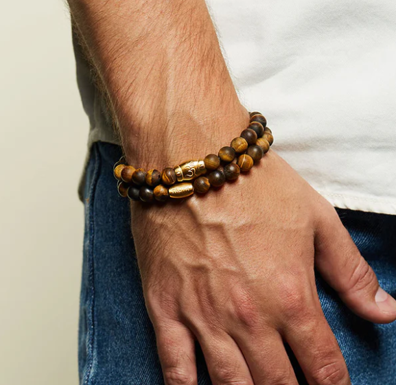 Matte Tiger's Eye Bracelet