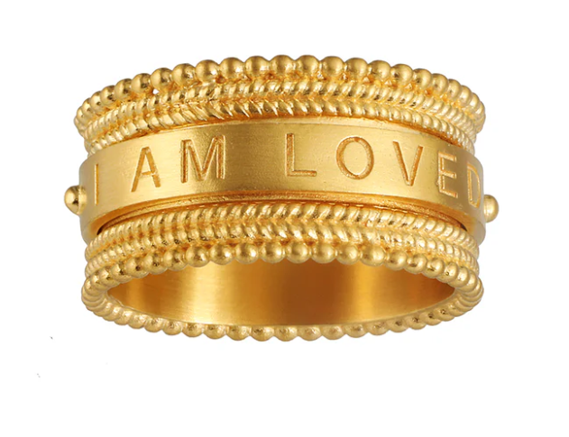 Spinning I Am Loved Ring