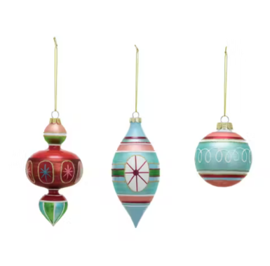 Ornament Glass 3 Styles