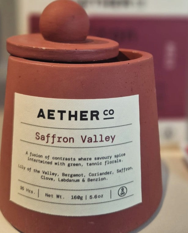 Aether Saffron Valley Candle - 160g