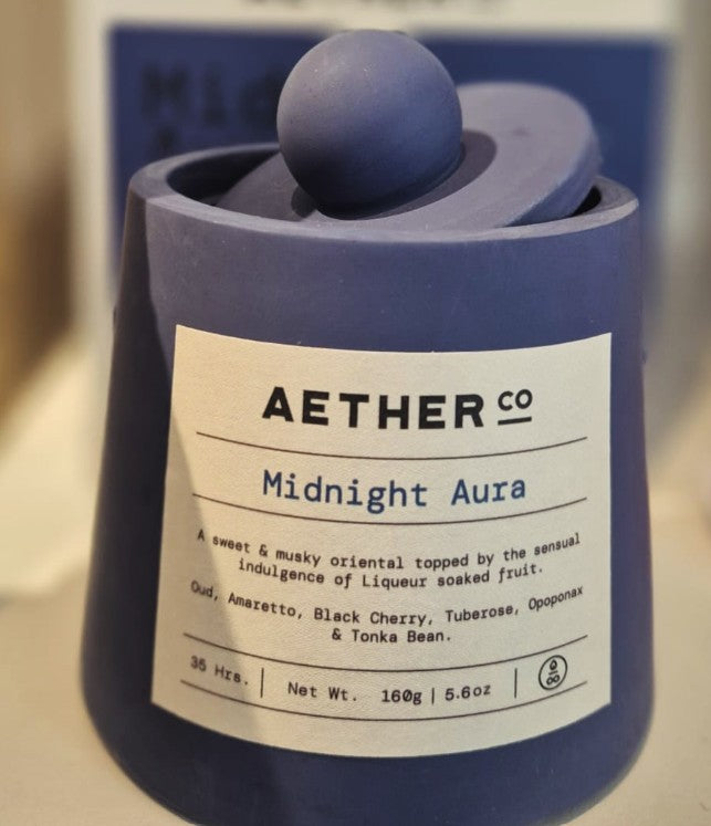Aether MIdnight Aura Candle - 160g