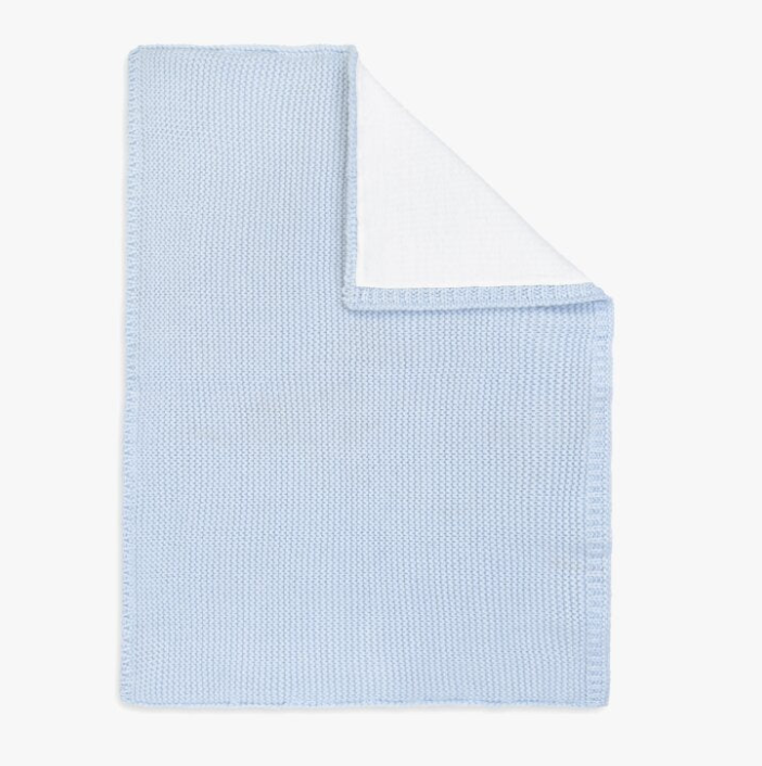 Cotton Knit Baby Blanket