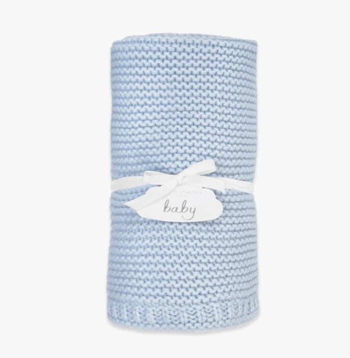 Cotton Knit Baby Blanket