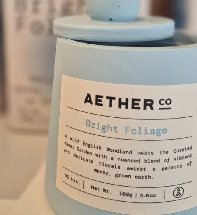 Aether Bright  Foliage Candle - 160g