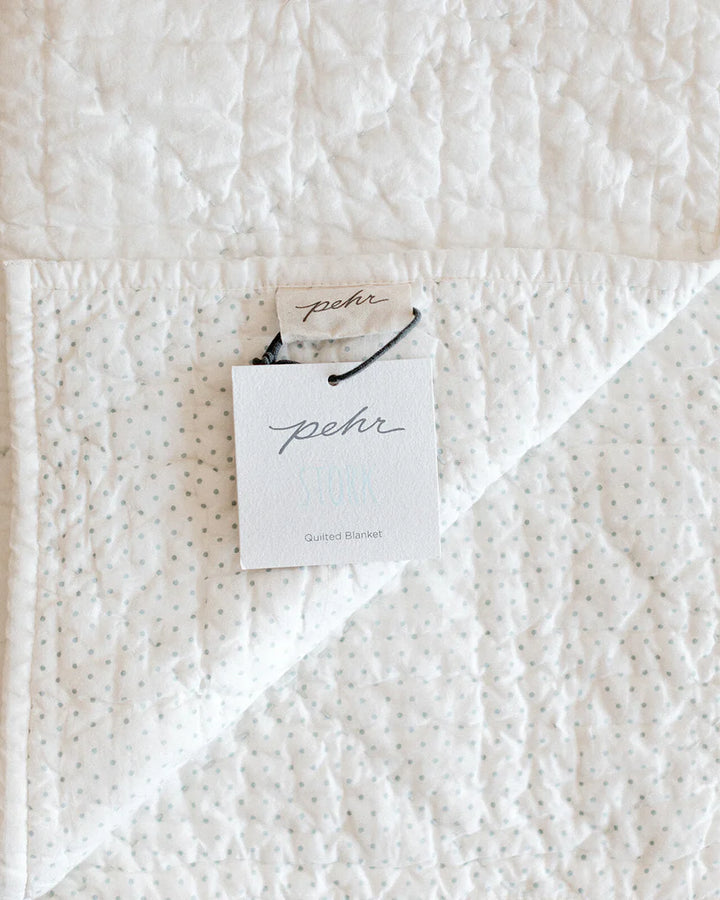 Stork Blue Blanket