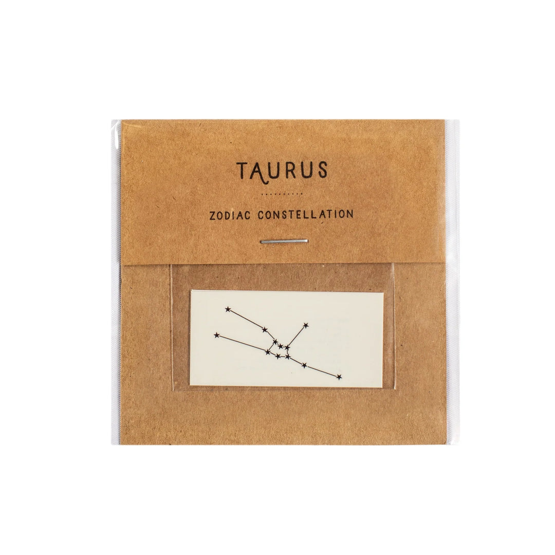 Zodiac Constellations Temporary Tattoo