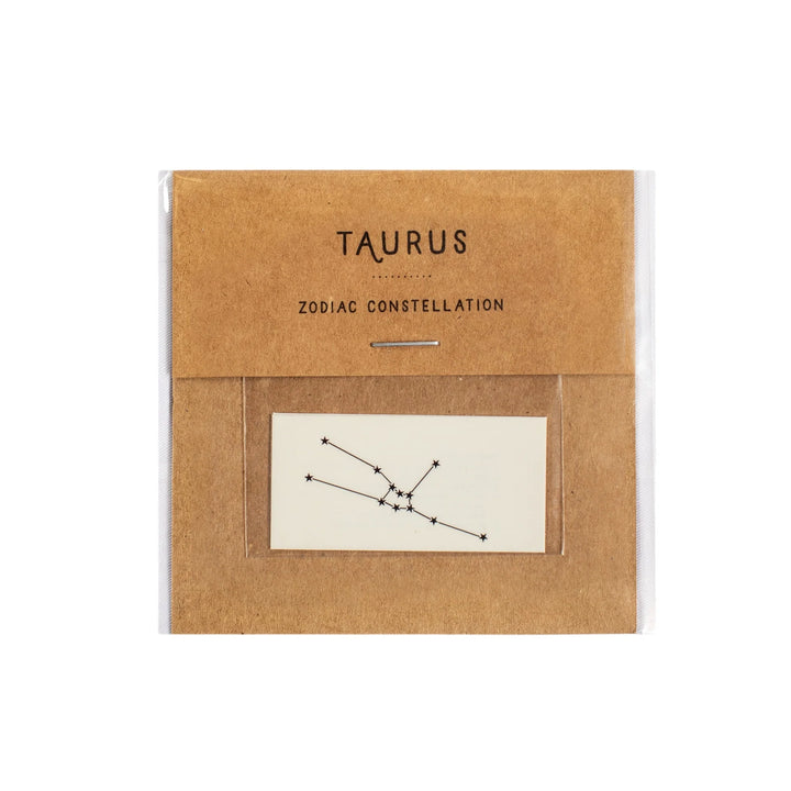 Zodiac Constellations Temporary Tattoo