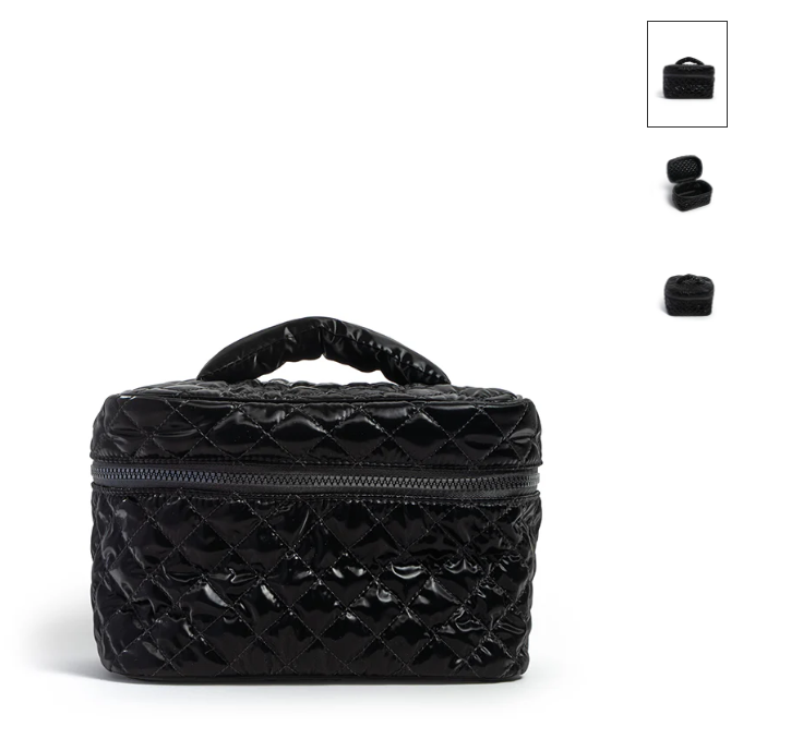 Black Cosmetic Travel Case