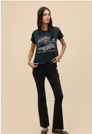 The Rolling Stones Plane Solo Tee - Vintage Black VBLCK