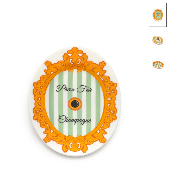 Champagne Trinket Tray