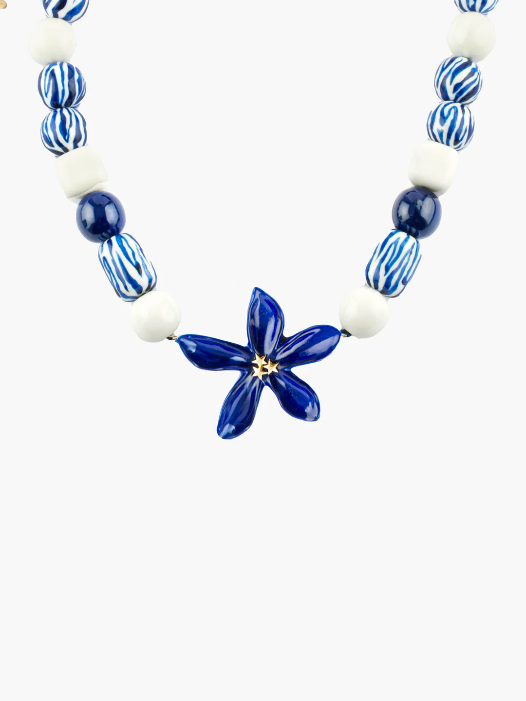 Blue Jasmine Chunky Necklace