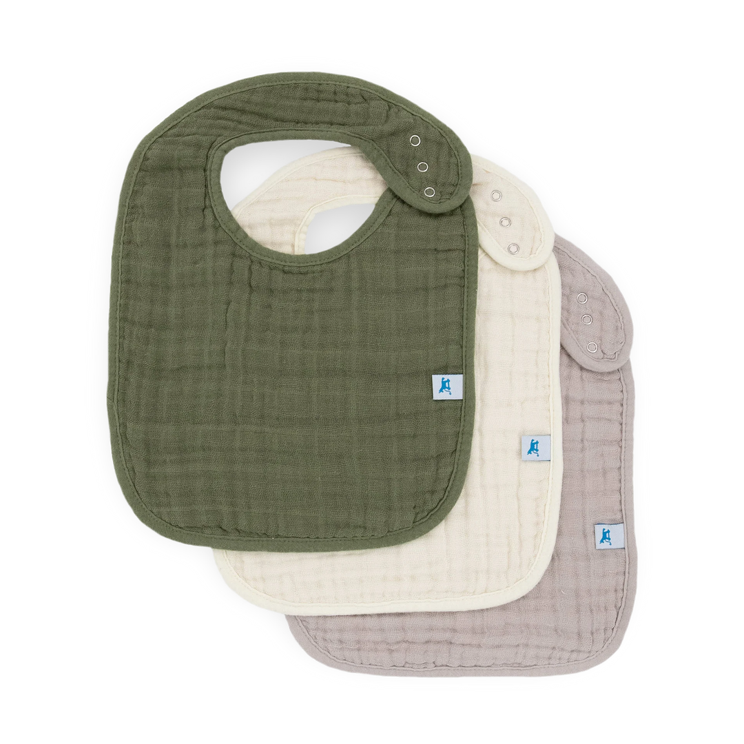 Muslin Bib 3 Pack