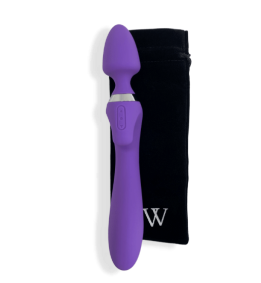 Vesta – Dual-Head Wand Vibrator, Dildo